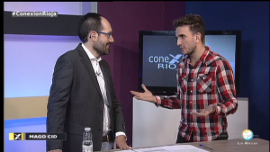 Entrevista en televiisión Conexion Rioja